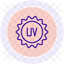 UV-Strahlen  Symbol