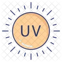 UV-Strahlen  Symbol