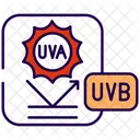 Uva uvb protection  Icon