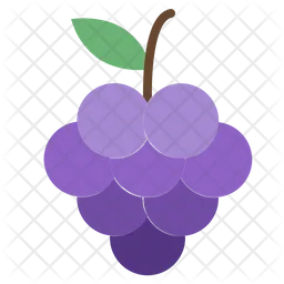 Uvas  Icono