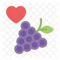 Uvas  Icono