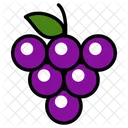 Uvas Fruit Grap Icon