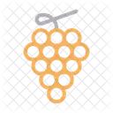 Uvas Frutas Alimentos Ícone