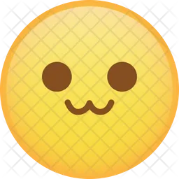 Uwu Emoji Icon - Download in Gradient Style