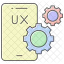 Ux Design Lineal Color Icon Icon