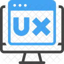 UX Design Schnittstelle Computer Website Symbol