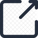 Ux Flow Out Diagonal Icon
