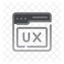 Ux Interface Web Page Browser Icon