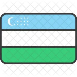 Uzbekistan Flag Icon