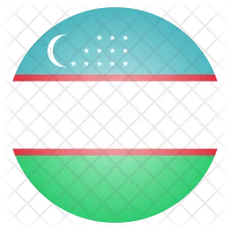 Uzbekistan Flag Icon