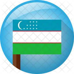 Uzbekistan Flag Icon