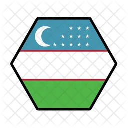 Uzbekistan Flag Icon