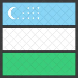 Uzbekistan Flag Icon