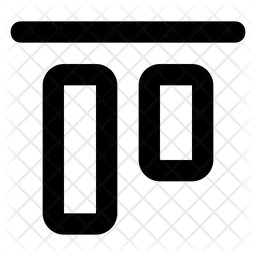 V Align Top  Icon