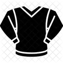 V Ausschnitt Sweater Symbol