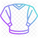 V Ausschnitt Sweater Symbol