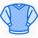 V Ausschnitt Sweater Symbol