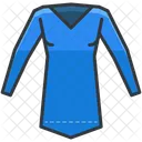 V Ausschnitt Sweater Symbol