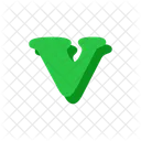 V Alphabet Letter Icon