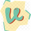 Papercut Letter Icon