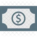 V Payment Plastic Money Banknote Icon