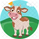 Vaca Animal Granja Icono