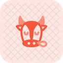 Vaca roncando  Icono