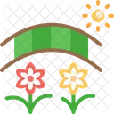 Vacaciones Flor Sol Icono