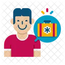 Vacaciones Mochila Viaje Icono