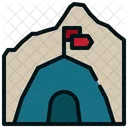 Vacation Outdoor Tent Icon