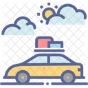 Vacation Car Expedition Icon