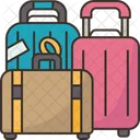 Vacation Suitcase Travel Icon