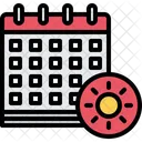 Vacation Calendar Vacation Schedule Calendar Symbol