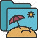 Vacation Folder  Icon