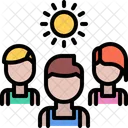 Vacation Group Vacation Team People Icon