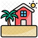 Vacation Rental House Icon