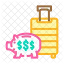 Vacation Savings Budget Icon
