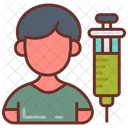 Vaccination Booster Shoot Injection Icon