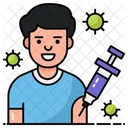 Vaccine Flu Medicine Icon