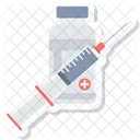 Vaccination Injection Syringe Icon