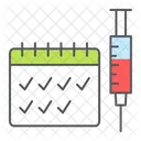 Vaccination Appointment  Icon