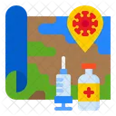 Vaccination Center  Icon