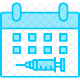 예방접종일  아이콘