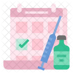 Vaccination Day  Icon