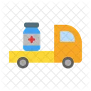 Vaccination Delivery Hospital Medical Icon