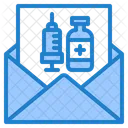 Vaccination Mail Vaccine Medical Icon