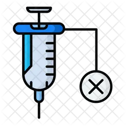 Vaccination not finish  Icon