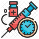 Vaccination Time Vaccination Time Icon