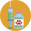 Vaccine Vaccination Animal Icon