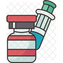 Vaccine Vial Injection Icon
